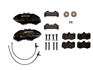 AP RACING CP5108-1003 Brake Kit (4-piston rear axle for OEM rotor) for MITSUBISHI EVO4-9 black caliper