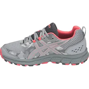 ASICS Women's Gel-Scram 4 Running Shoes, 6.5 US M, MID Grey/Stone Grey