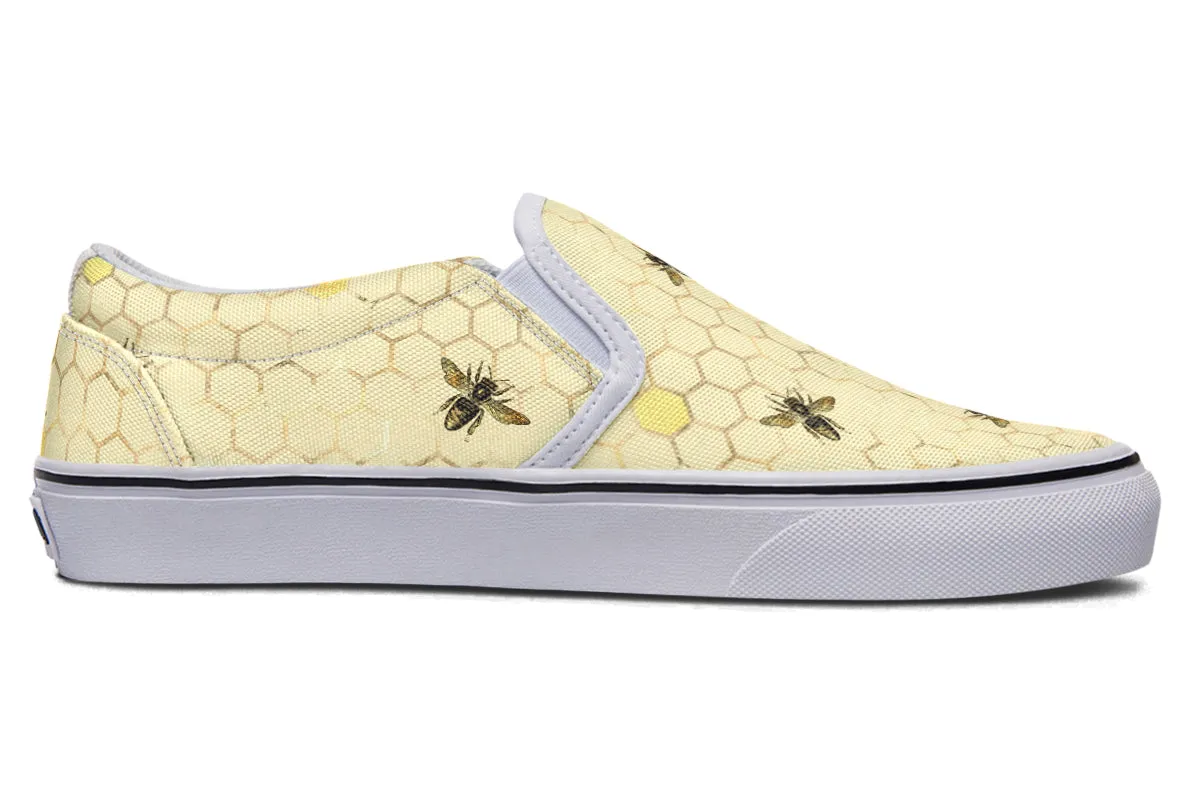 Busy Bees Slip Ons