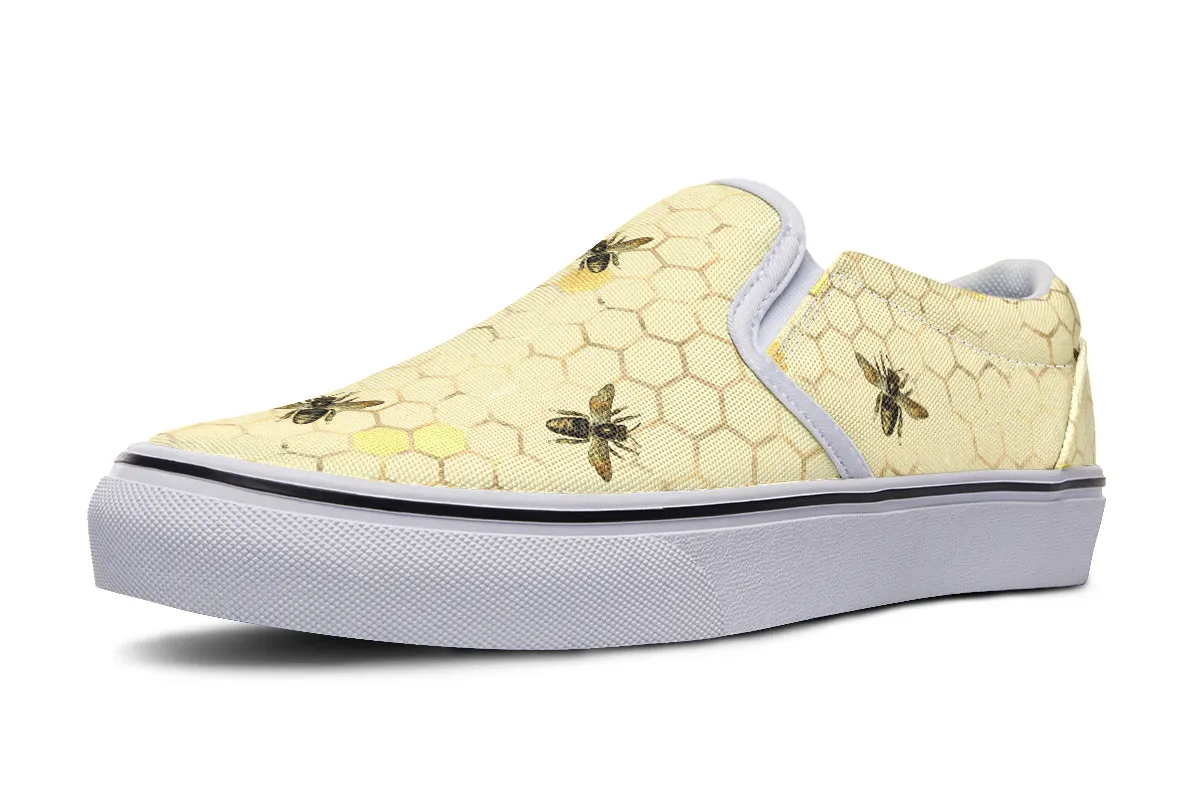 Busy Bees Slip Ons