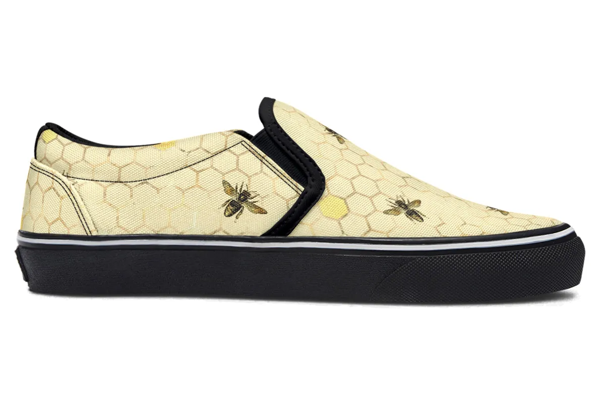 Busy Bees Slip Ons