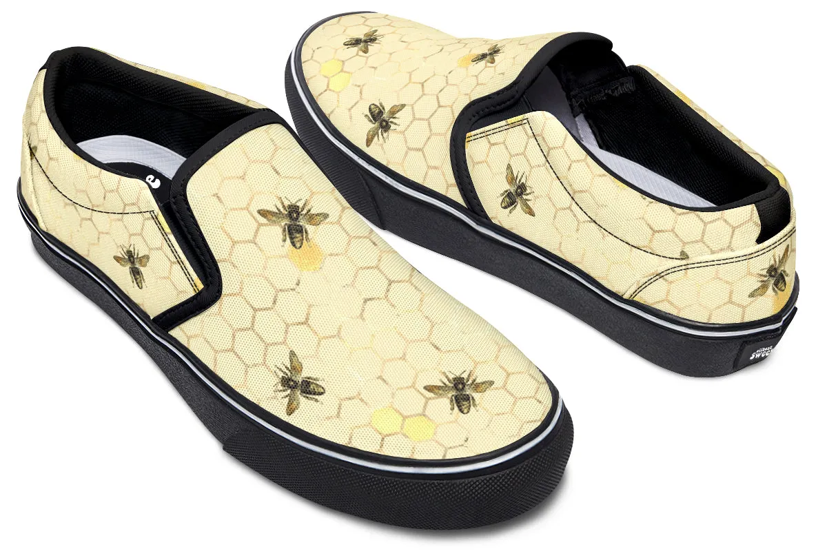Busy Bees Slip Ons