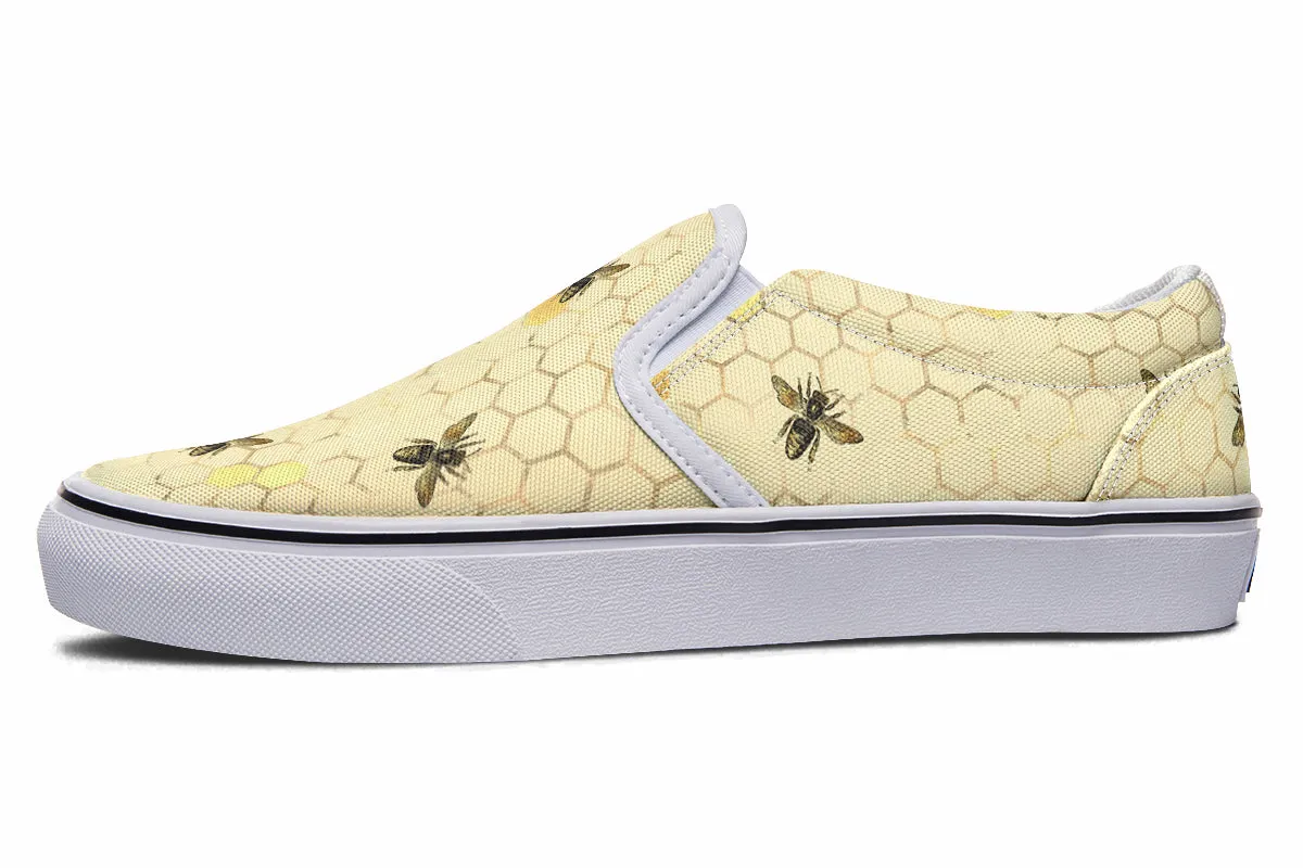 Busy Bees Slip Ons