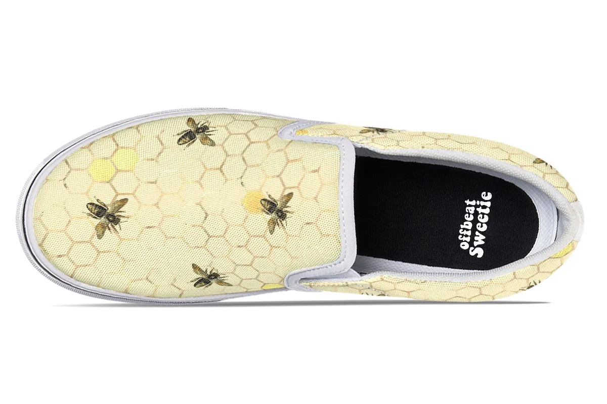 Busy Bees Slip Ons
