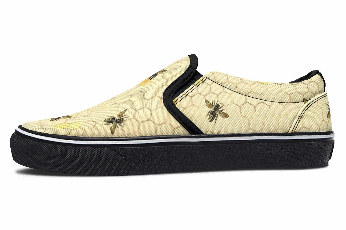 Busy Bees Slip Ons