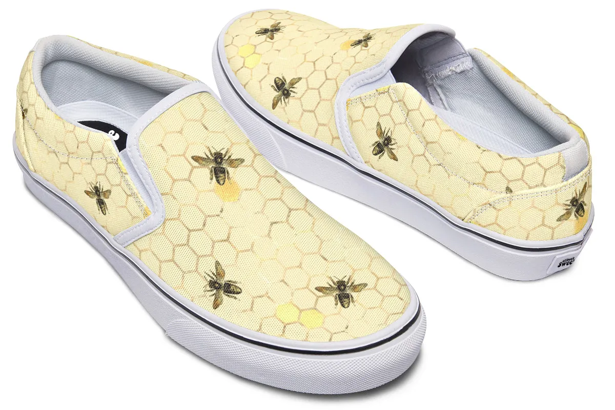 Busy Bees Slip Ons