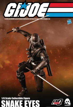 G.I. Joe Snake Eyes 1:6 Scale Action Figure Bye Threezero