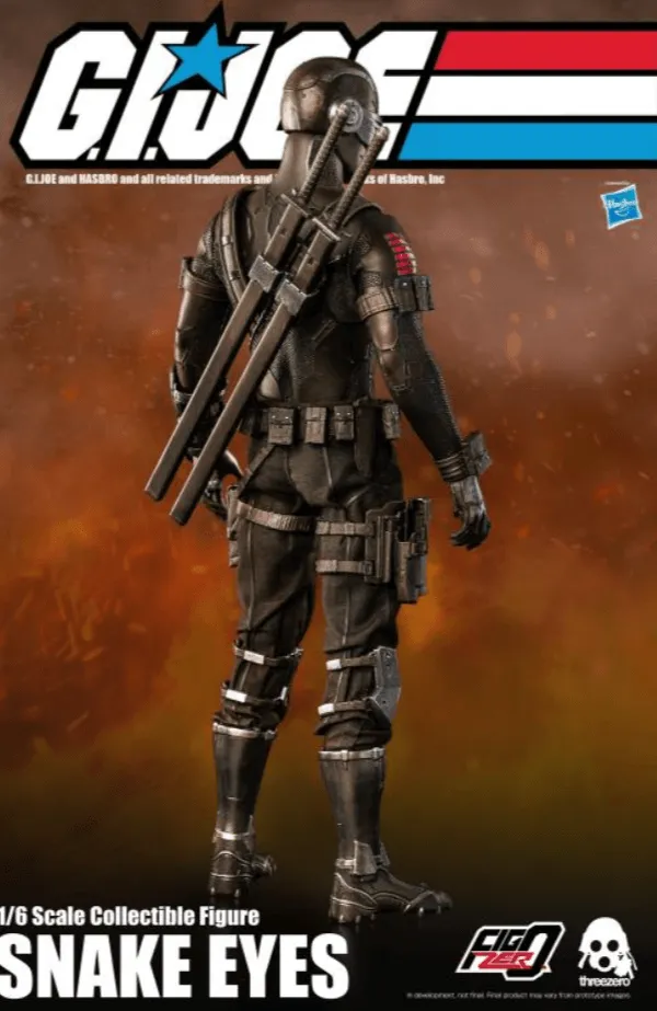 G.I. Joe Snake Eyes 1:6 Scale Action Figure Bye Threezero