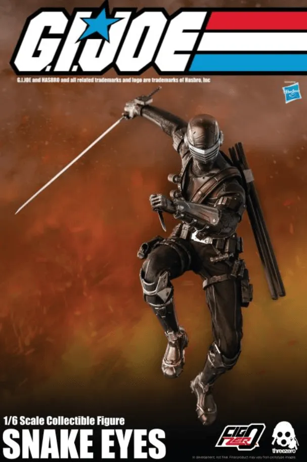 G.I. Joe Snake Eyes 1:6 Scale Action Figure Bye Threezero