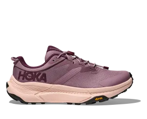 Hoka Women's Transport Walking Shoes- Classic Mauve/ Dawn Light