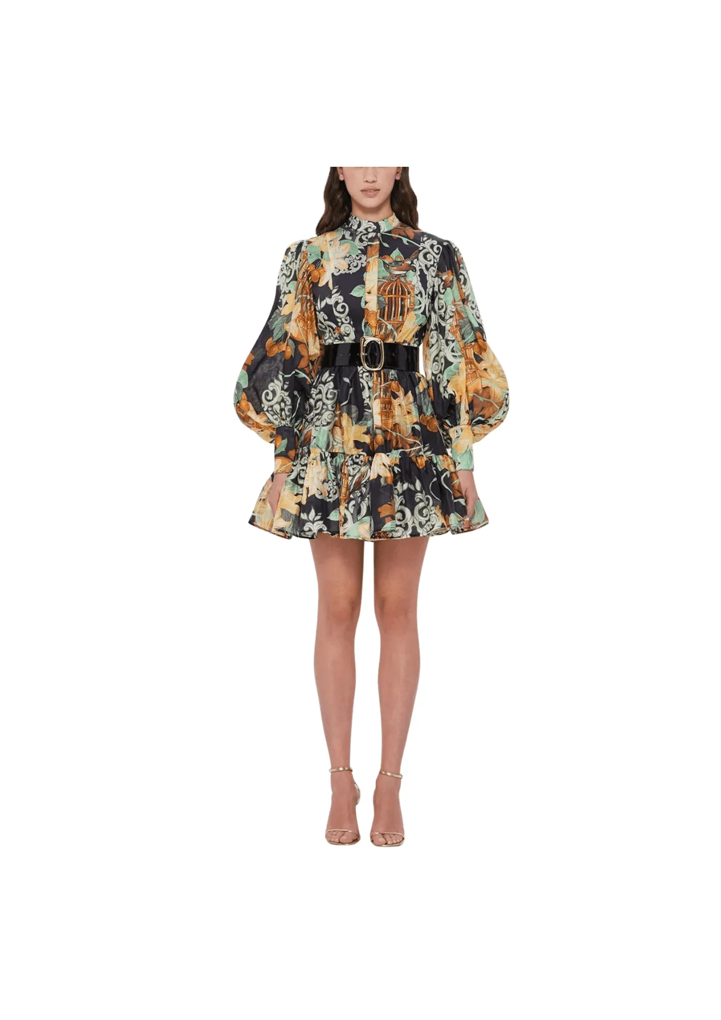 LEO LIN - Alexander Belted Mini Dress