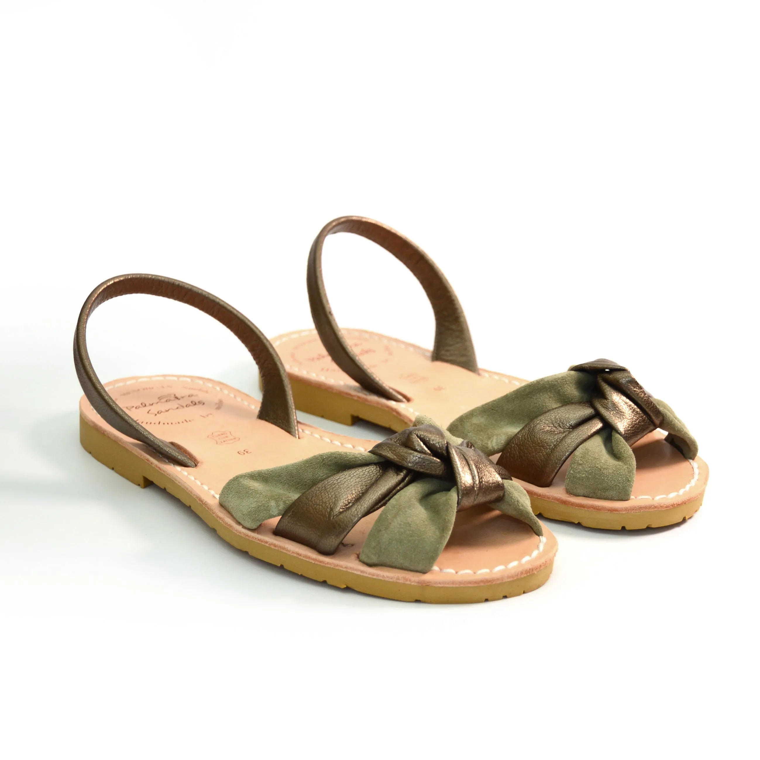 Meadow Peeptoe Knot Flats