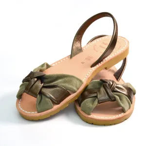 Meadow Peeptoe Knot Flats