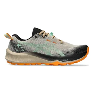 Men's Asics GEL-Trabuco 12, Feather Grey/Dark Mint, 12.5 D Medium
