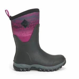Muck Footwear Women ARCTIC SPORT II MID BLACK/MAGENTADIGIFADEPRINT