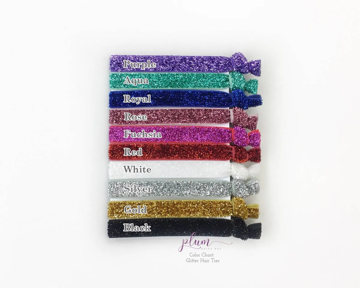 Sports Team Gift, End of Season Party Favor, Hair Ties