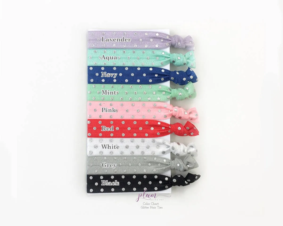 Sports Team Gift, End of Season Party Favor, Hair Ties